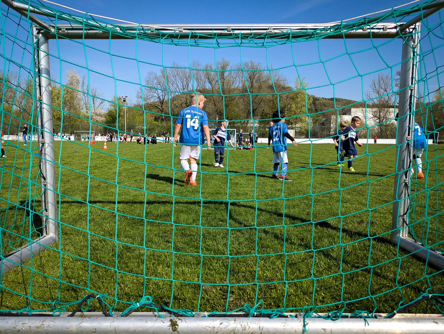 Bambini erobern den Rasenplatz