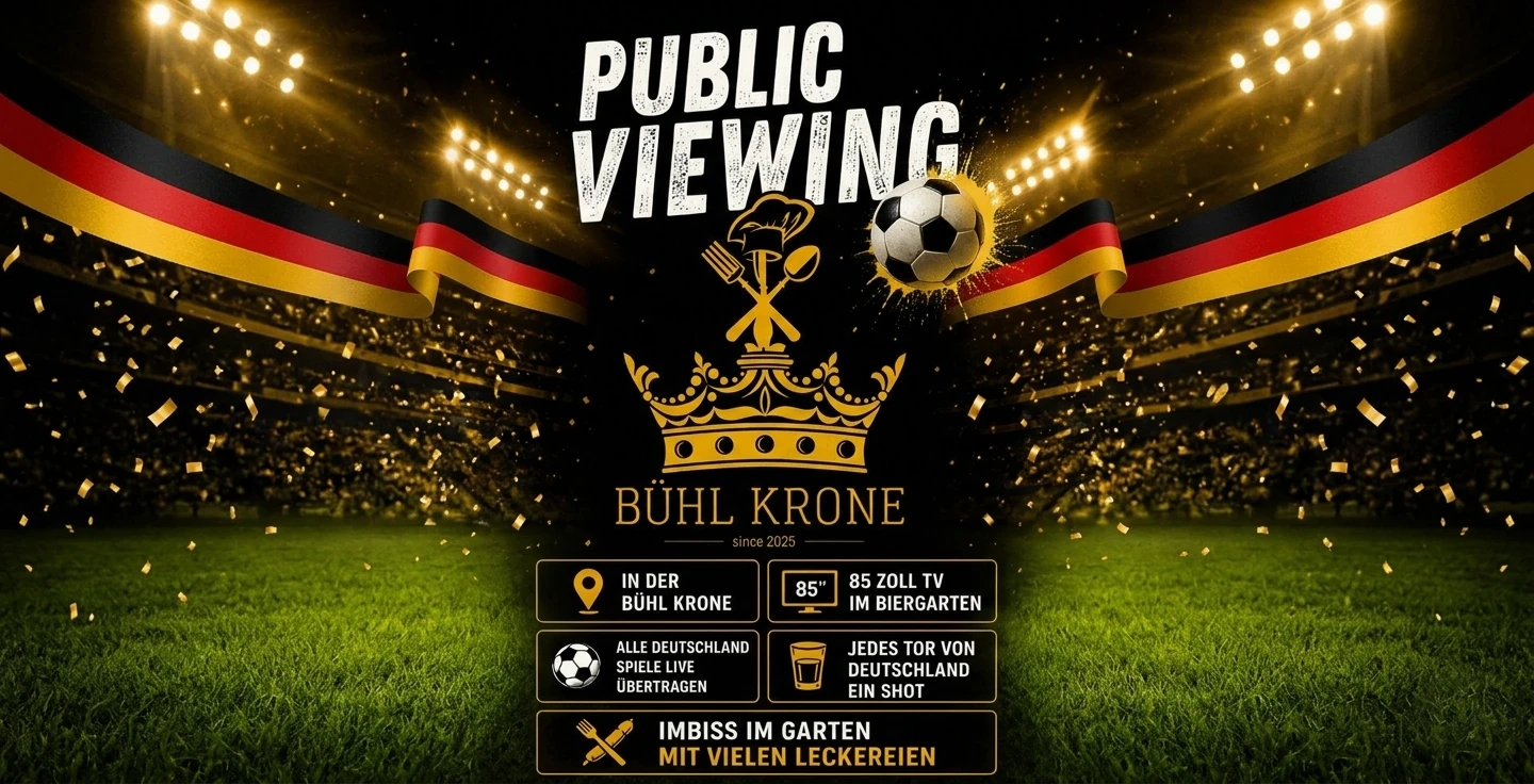 WM-Sommer in der Bühl Krone